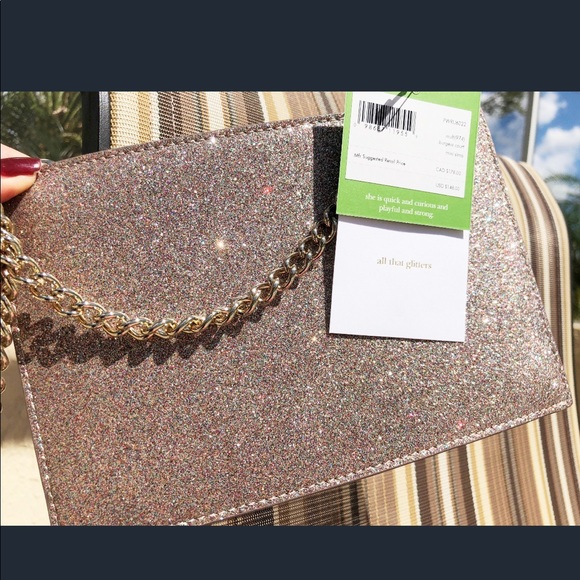NWT Kate Spade Mini Sima Crossbody Multi Pink Gold - Picture 4 of 8
